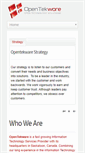 Mobile Screenshot of opentekware.com